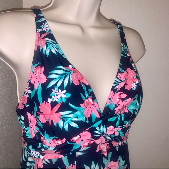 ALISHA LEVINE ONE PIECE SKIRT SWIMSUIT SIZE 12 - Picture 4 of 7